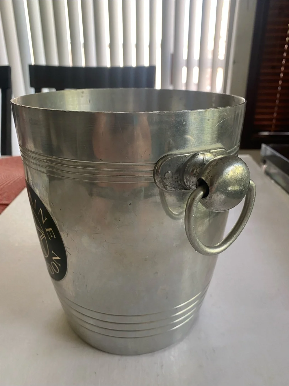 Vintage Domaine Chandon ARGIT France Aluminum Champagne Ice Bucket Wine Cooler